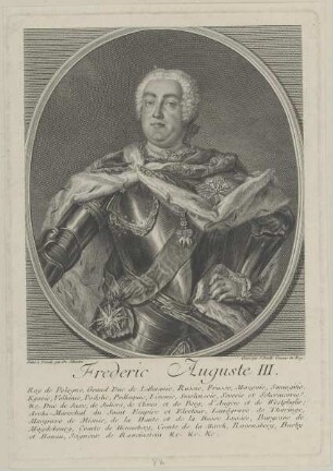 Bildnis des Frederic Auguste III.