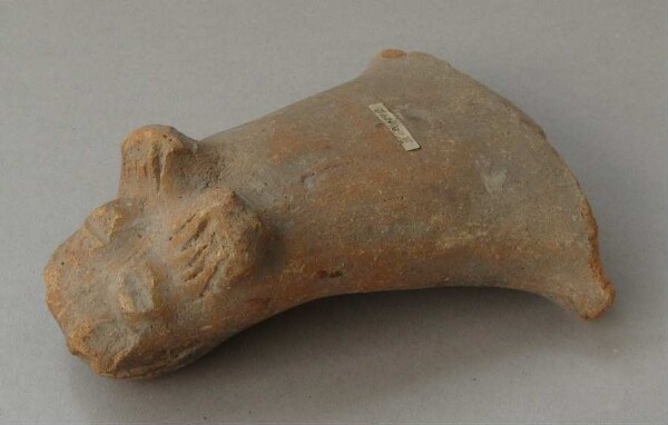 Fragment of the smoking spoon handle