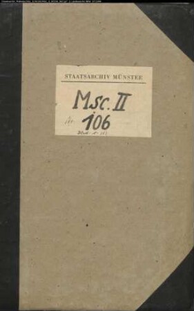 Vogtei über das Stift Essen (Urkundenabschriften)