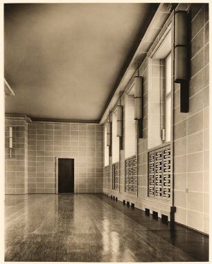 Reichsversicherungsanstalt für Angestellte, Berlin-Wilmersdorf Erweiterung: Innenansicht