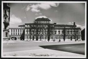 Stadttheater, Augsburg: Ansicht von Westen