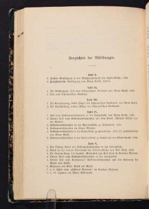 Verzeichnis der Abbildungen.