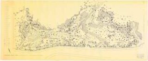 Botanischer Garten Diomedes der Universität Athen: Lageplan Vorentwurf zum Gutachten 1:500