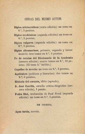 Novelas menores