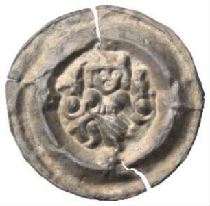 Fundmünze, Brakteat, 1153 - 1278