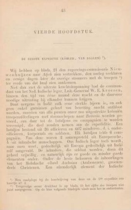 Vierde hoofdstuk. De eerste expeditie (Köhler, van Daalen)