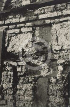 Mauerwerk am Bürgerhaus Große Gerbergasse 1 in Danzig