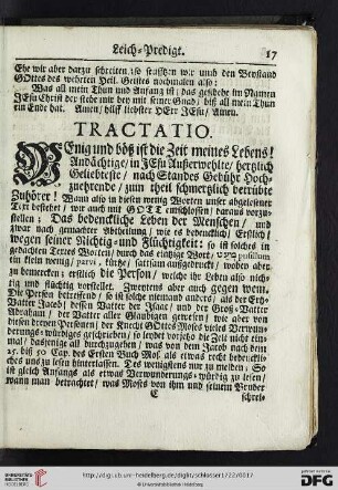 Tractatio