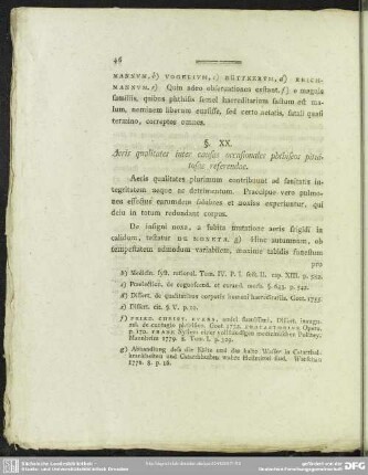 §. XX. Aeris qualitates inter causas occasionales phthiseos pituitosae referendae