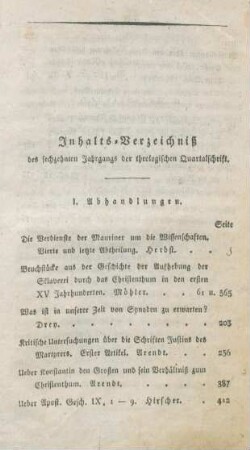 745-748 Inhaltsverzeichnis