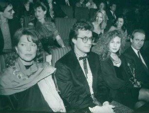 IFF 1988. Ellen Burstyn, Wim Wenders, Solveig Dommartin, Dr, Volker Hassemer