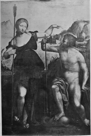 Poseidon und Athene