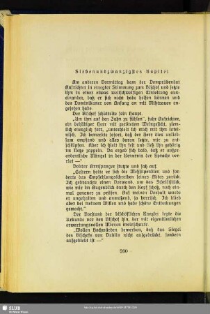Siebenundzwanzigstes Kapitel