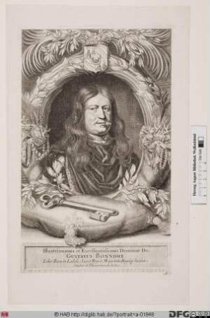 Bildnis Gustaf Bonde (Bonndhe) d. Ä. Frhr. zu Laihela