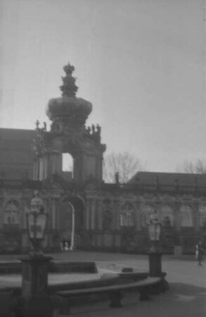 Dresden: Zwinger, Hof