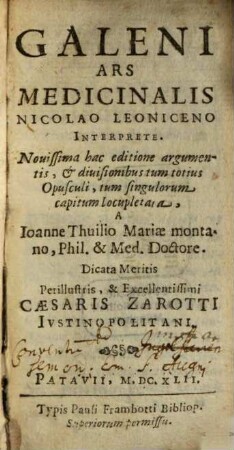 Ars medicinalis