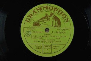 "Bohème" : Ach Geliebte, nie kehrst du mir wieder / (Puccini)