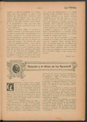 Rasputin y el último de los Romanoff