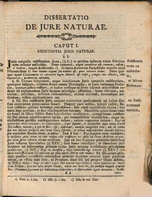 Diss. de iure naturae : cum selectis positt. ex un. theol.