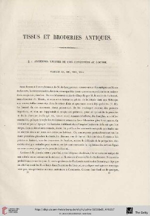 Tissus et broderies antiques