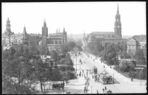 Dresden. Albertplatz