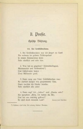 Epische Dichtung