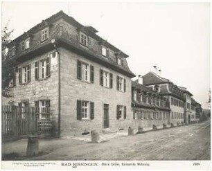 Wohnhaus mit Bismarcks Wohnung, Bad Kissingen: Ansicht