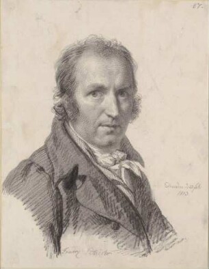Bildnis Pettrich, Franz (1770-1844), Bildhauer