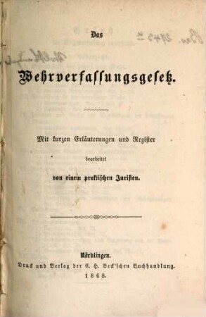 Volksausgabe bayerischer Gesetze, 2