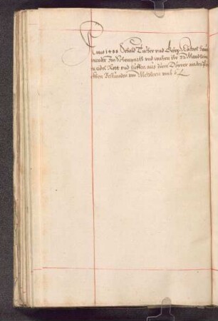 Anno 1488 …