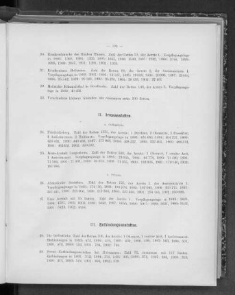 III. Entbindungsanstalten.