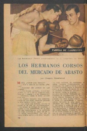 Los "Hermanos corsos del Mercado de Abasto"