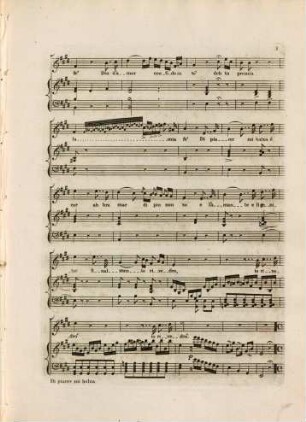 Di piacer mi balza il cor : cavatina sung by Mad. Bellochi ...