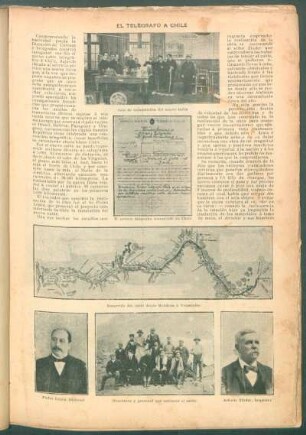 El telégrafo a Chile