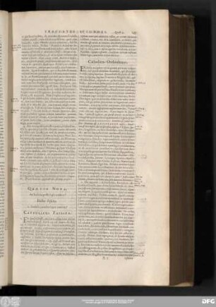 Quaestio Nona. An Ecclesia possit leges condere?