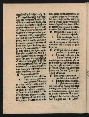 De gaudiis planetarum.