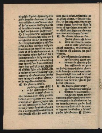 De gaudiis planetarum.