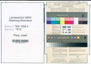 Entnazifizierung Josef Paus , geb. 06.01.1917 (Kaufm.Angestellter)