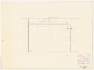 Park Hotel, Posen: Restaurant, Vorraum: Schnitt 1:20