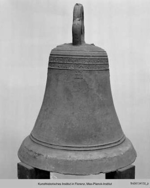 Glocke mit Inschrift