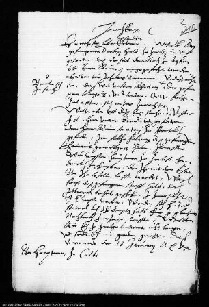 Joachim Ernst an Calbe, Hauptmann