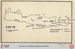 Map of Crete