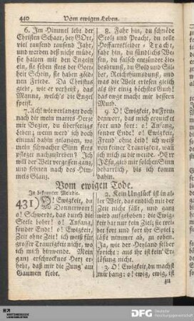 Vom ewigen Tode.