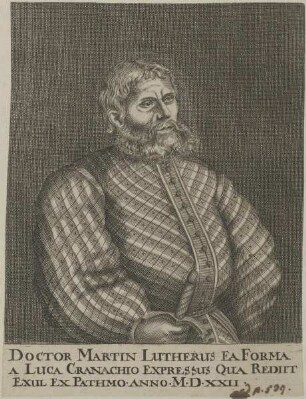 Bildnis des Martin Lutherus