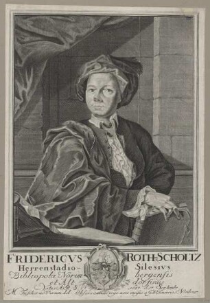 Bildnis des Fridericvs Roth-Scholtz