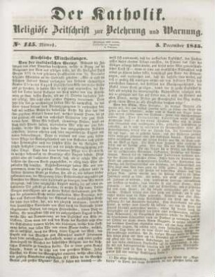673-676 Kirchliche Mittheilungen