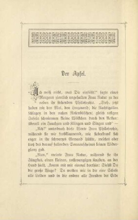 Der Apfel