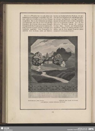 Bildwirkerei "Zwei Linden"