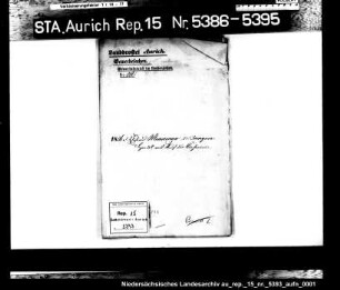 Hausierkonzessionen für Einwohner aus dem Amt Jemgum: Elisabeth Mennenga aus Jemgum, Senf mit Zichorien