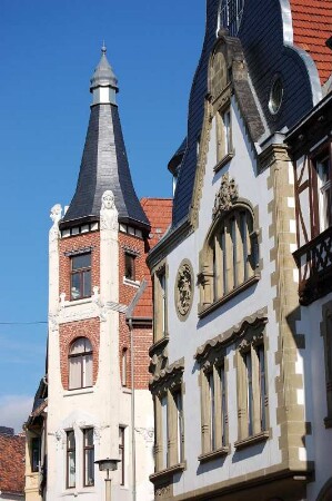 Jugendstilhäuser in der Heilige-Geist-Straße
